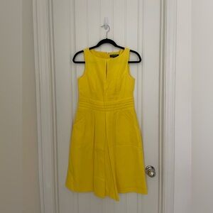 Ralph Lauren Yellow Shift Dress